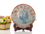 2006 Yunnan Xiaguan FT 8653 Iron Cake Raw Pu’er Tea from Xiaguan tea factory(Berylleb on Ebay)
