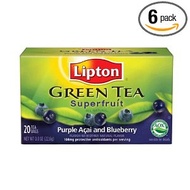 Purple Açai and Blueberry Green Tea Superfruit from Lipton