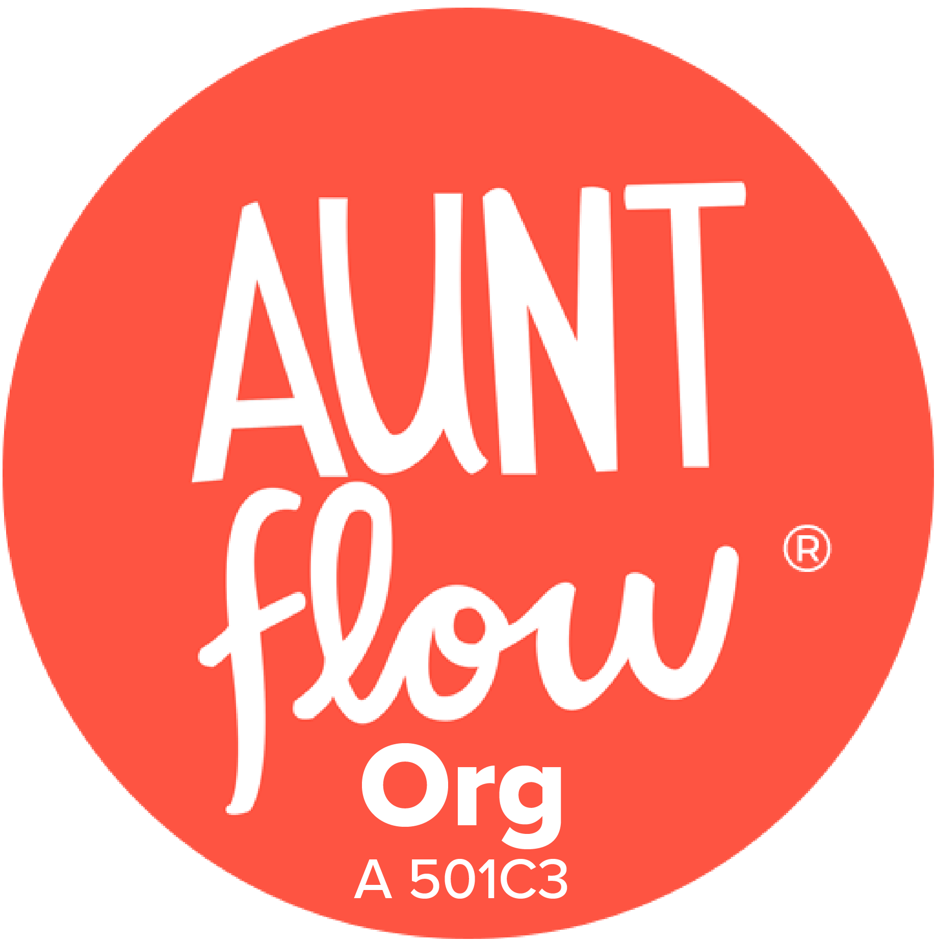 AUNT FLOW NON PROFIT logo