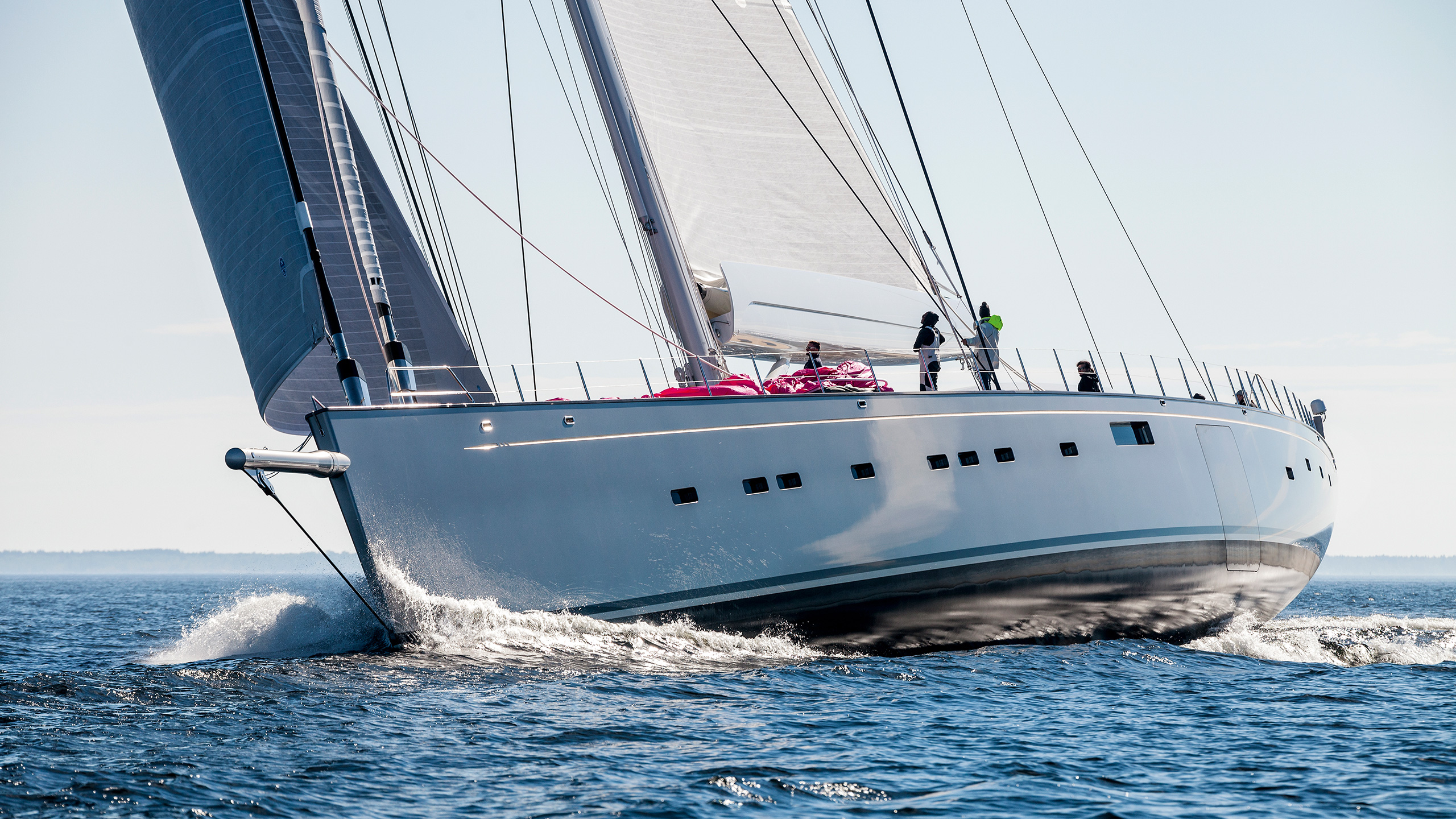 Pink Gin Vi On Board The World S Largest All Carbon Sloop