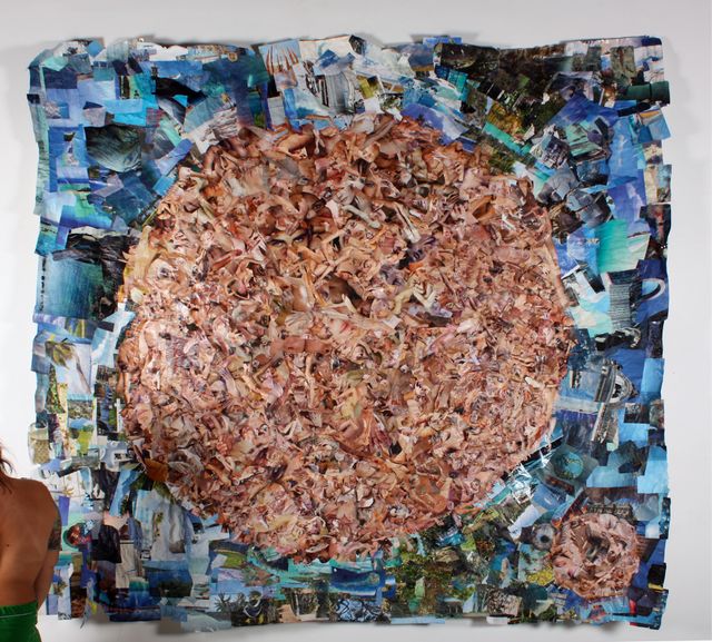 image: Fleshplanet [Satellite] - human torso for scale