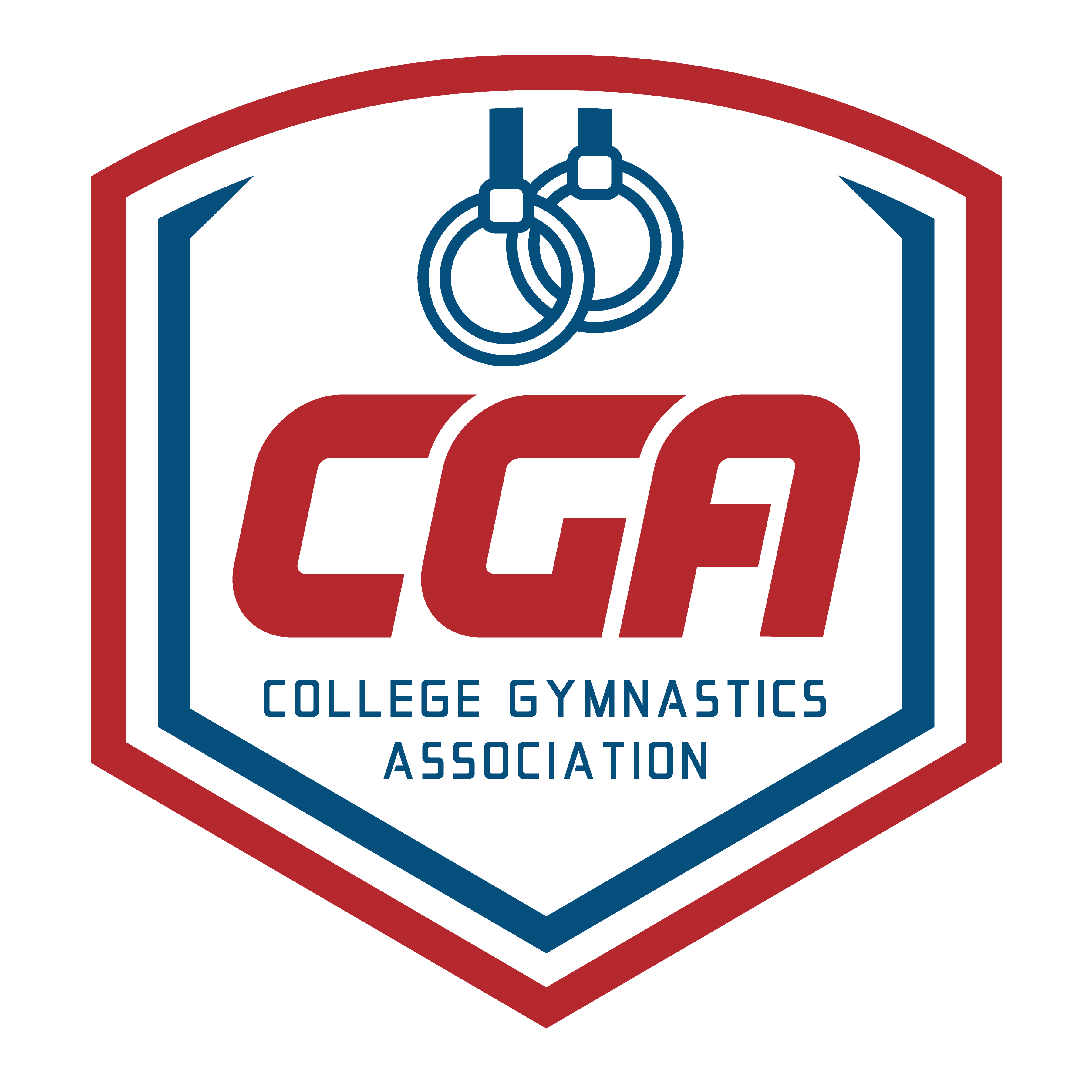 College Gymnastics Association logo