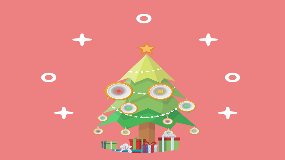 Product image for DidaCubes F2 - Functions: Holiday Tree Lights