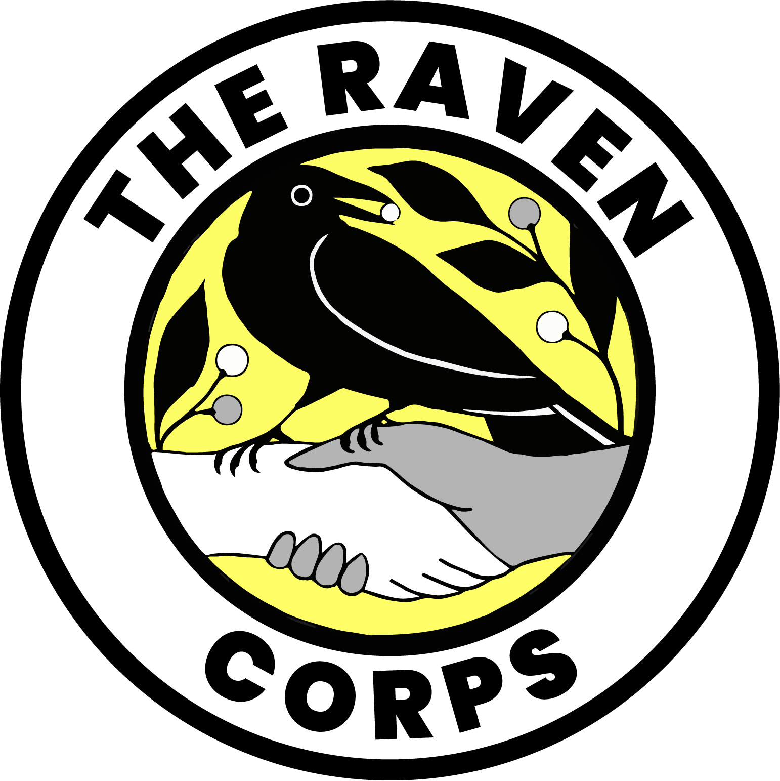 The Raven Corps logo