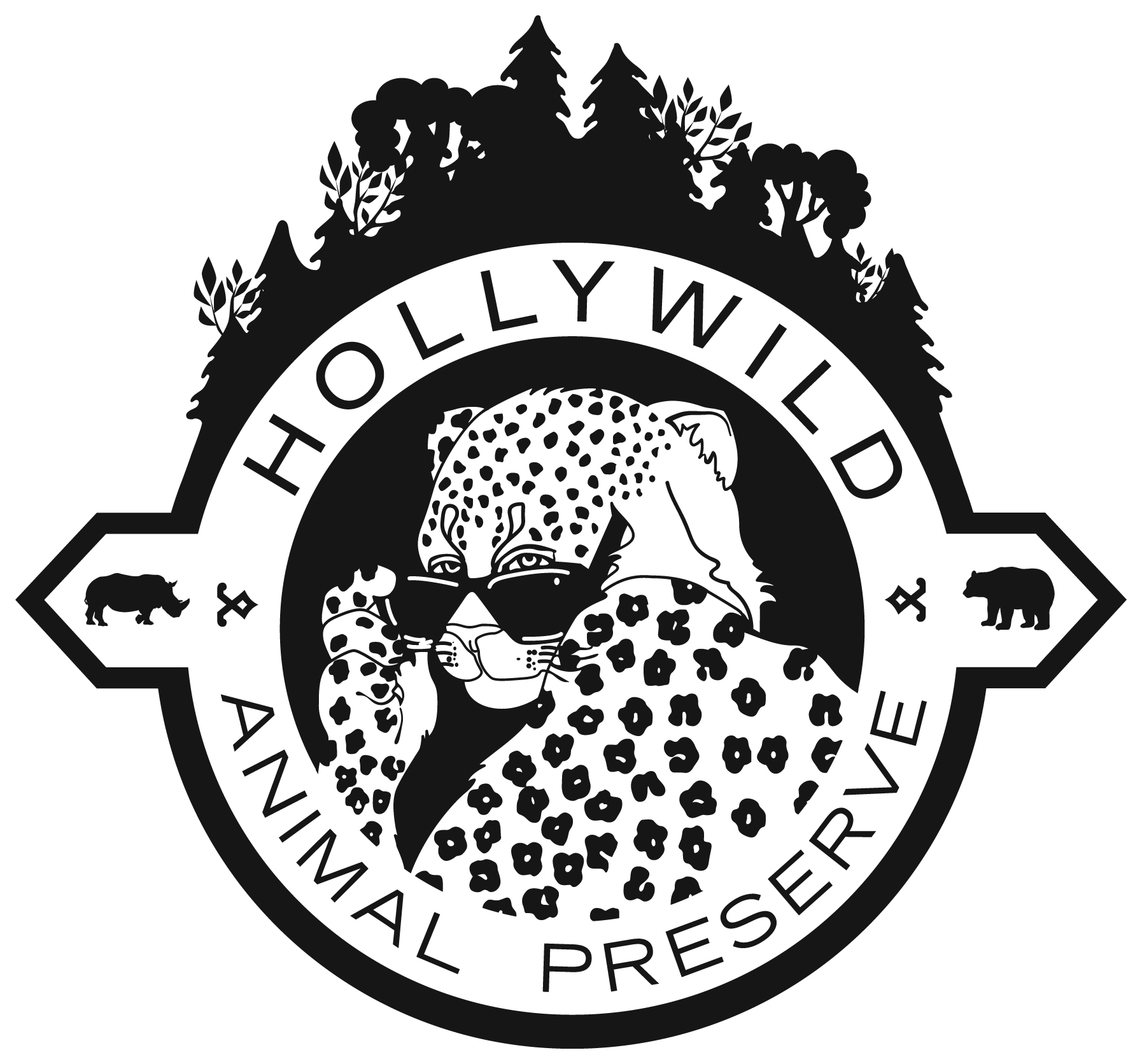 Hollywild Animal Preserve logo