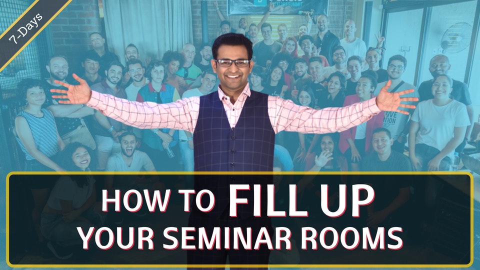 How to Fill Up your Seminar Rooms by Sudhir Khollam