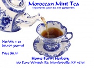 Moroccan Mint Tea from Home Farm Herbery