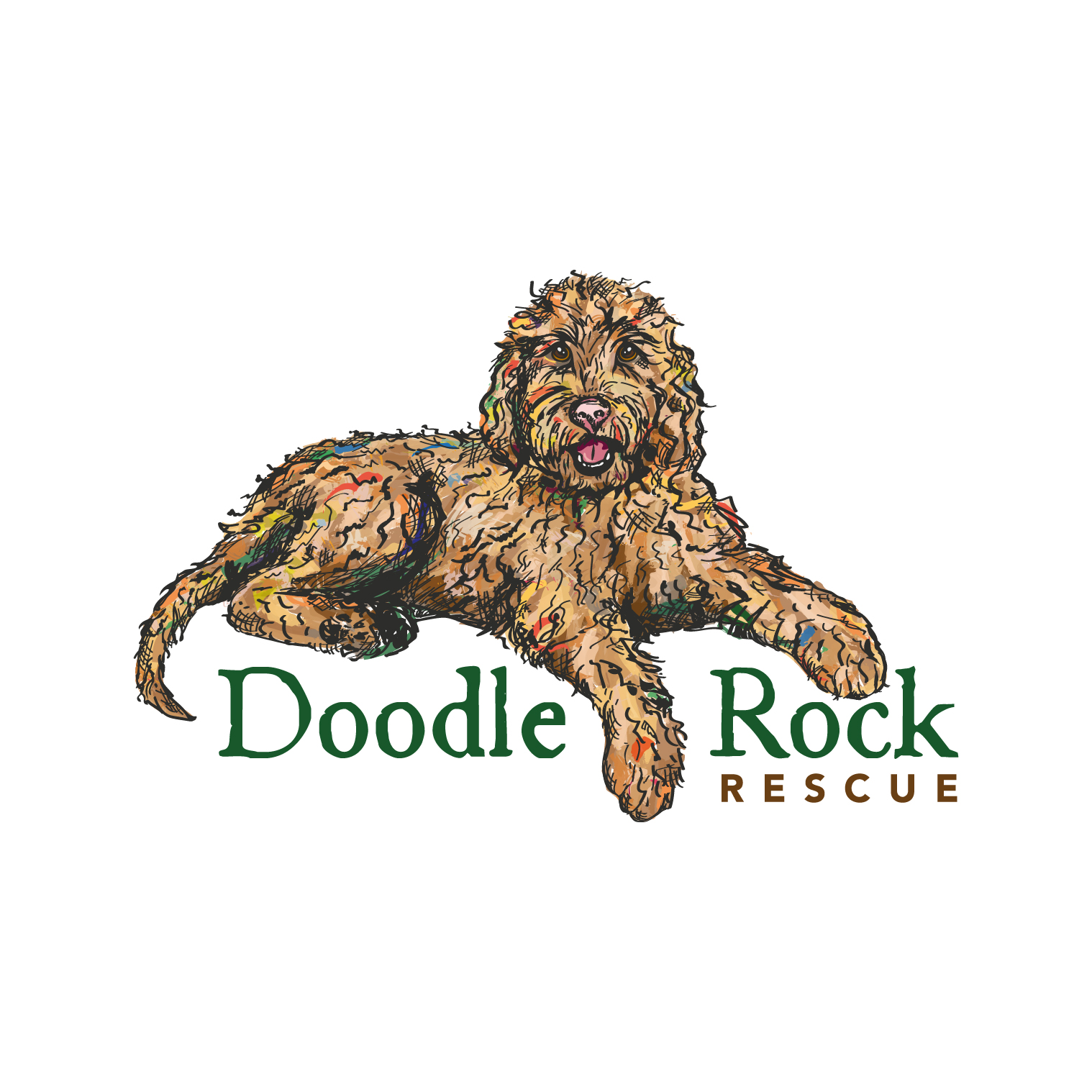 Doodle Rock Rescue logo