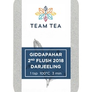 Giddapahar 2nd Flush 2018 Darjeeling from Team Tea