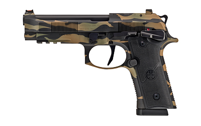 Beretta 92XI American Combat, 9MM, 4.70″ Barrel, 15 Rds, Tiger Stripe Camo – 082442989174