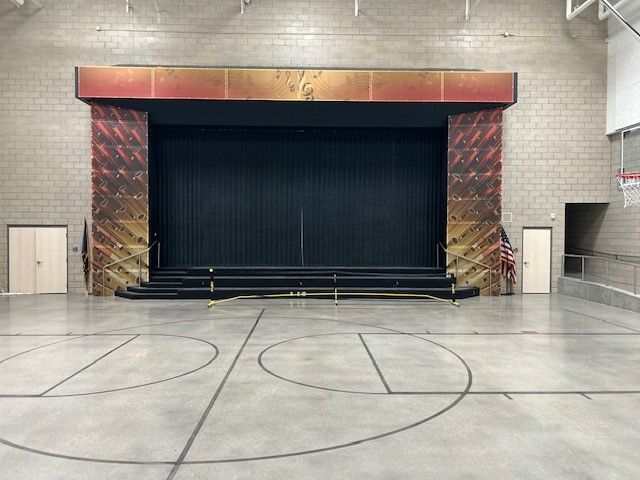 Multipurpose Room with Stage