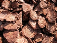 칡차 (Korean arrowroot tea, dried slices) from Mom