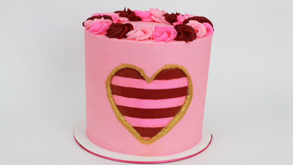 Product image for *Peekaboo Heart Cake MiniCourse