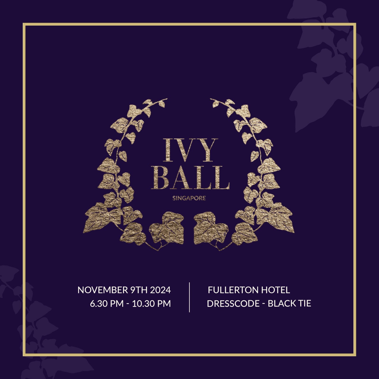 CAA Singapore 2024 Ivy Ball Columbia GSAPP
