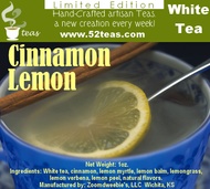 Cinnamon Lemon Bai Mu Dan from 52teas