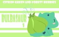 Bulbasaur from Adagio Custom Blends