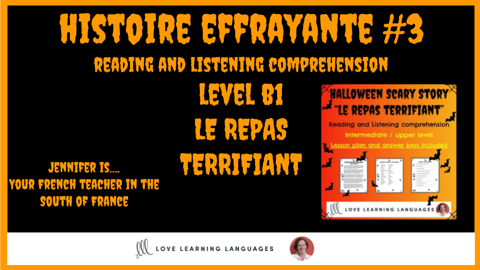 Level B1 Histoire Effrayante Le Repas Terrifiant Love Learning