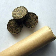 Organic Coin Rolled Fu Zhuan Tea from PuerhShop.com