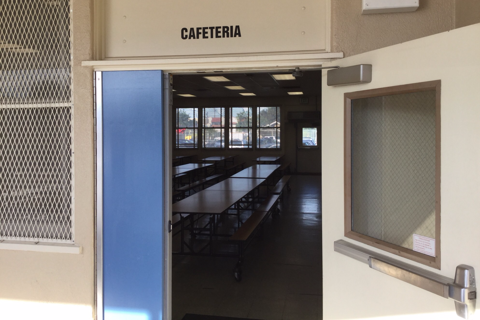 Cafeteria Dining Room
