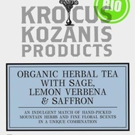 Herbal Tea with Sage, Lemon Verbena and Saffron from Krocus Kozanis Products