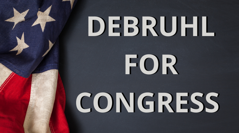 Tracey DeBruhl for Congress logo