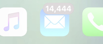 too many emails