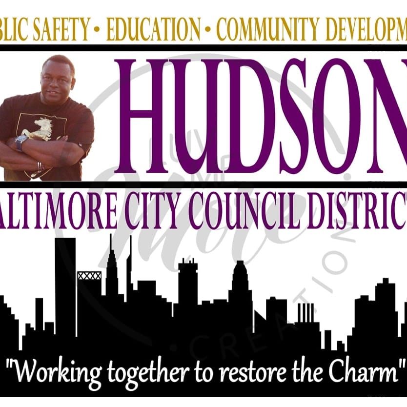Rodney Hudson for Baltimore City Council District 7 logo