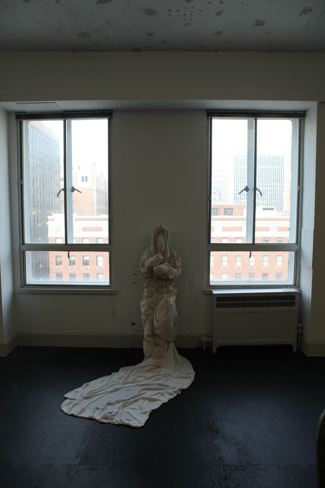 image: Artist, Jes Gamble Title: Method Size: 5'4" 2012