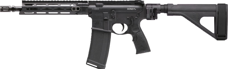 Daniel Defense 0212808252 DDM4 V7 LAW 300 Blackout 10.30" 30+1 Black Hard Coat Anodized SB Tactical