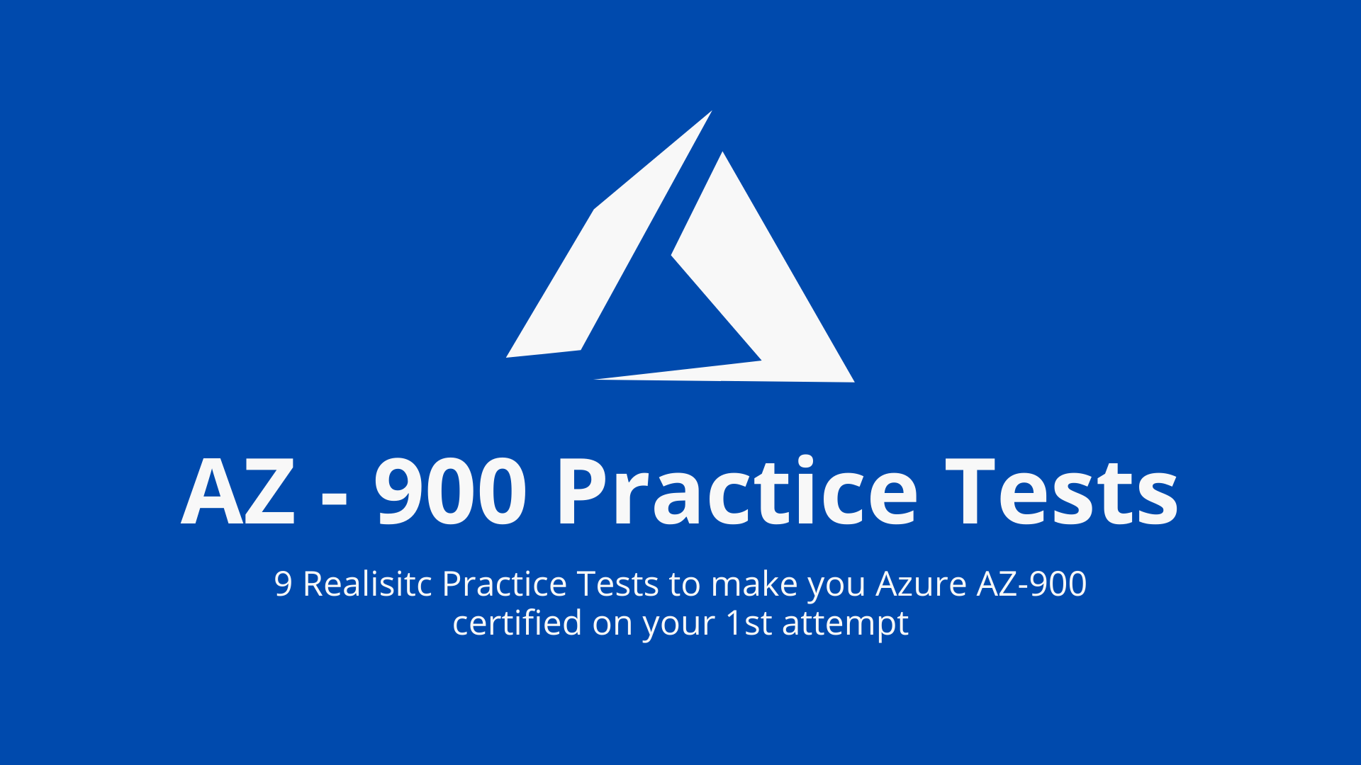 Azure 900 Practice Tests iCertify