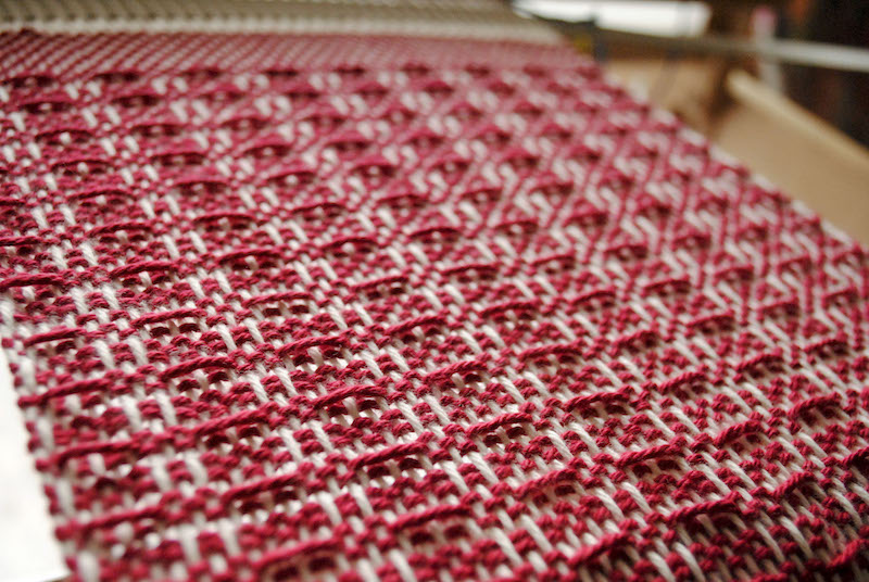 Waffle Weave on a rigid heddle loom