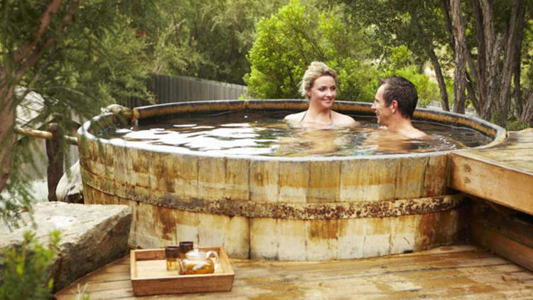 Hot Springs Bathing and High Tea with Sparkling - For 2, Mornington Peninsula Victoria