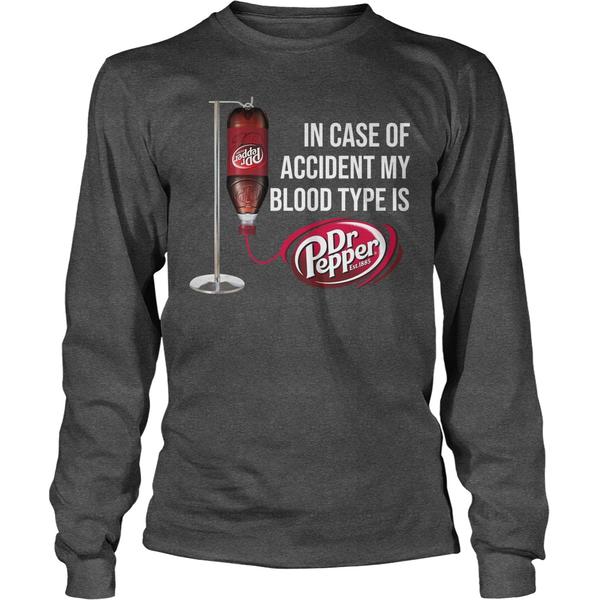blood type dr pepper