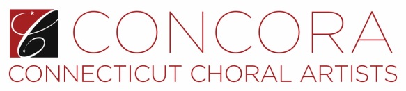 CONCORA - Connecticut Choral Artists logo