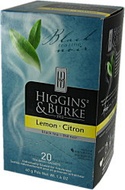 Lemon Black tea from Higgins & Burke
