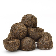 Ripened Aged Pu-erh Mini Tuocha by Teavivre from Teavivre
