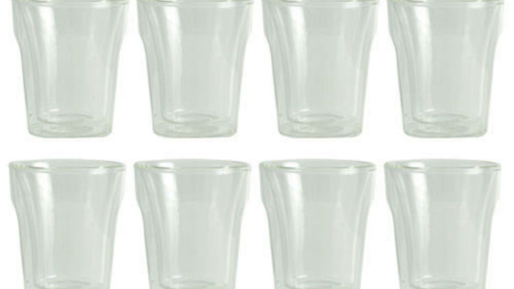 Double Wall Latte Glasses