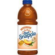 Diet Peach Tea from Snapple