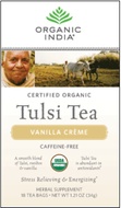 Tulsi Vanilla Crème from Organic India