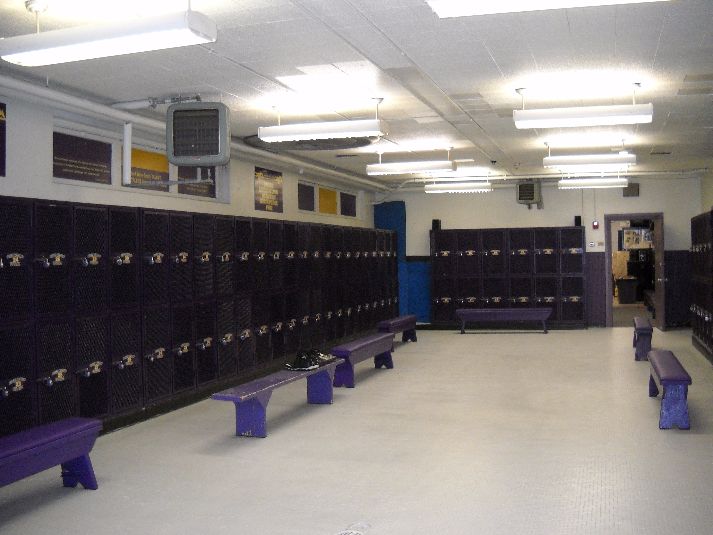 El Paso Independent School District Facilities Burges High School Locker Room