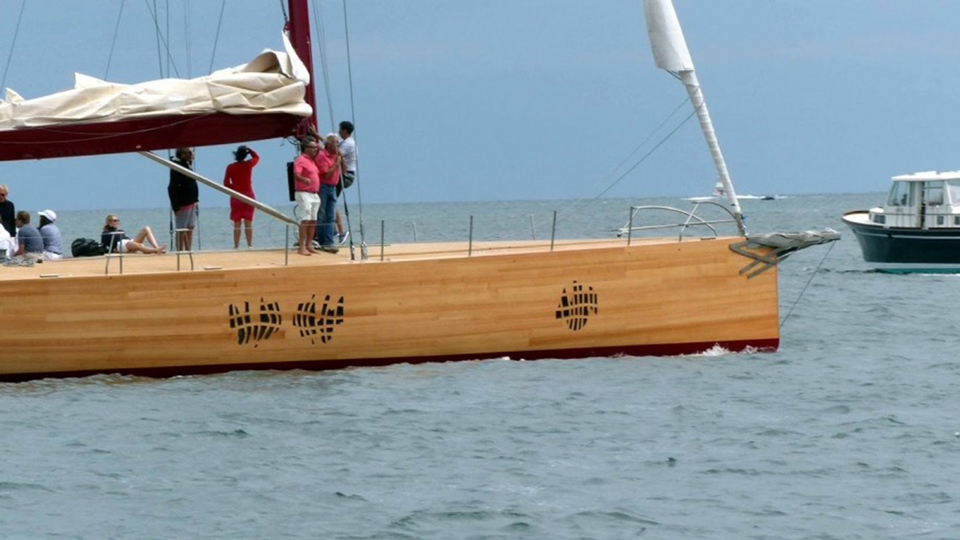 The First Frank Gehry Designed Sailing Yacht Foggy Is Totally Unique