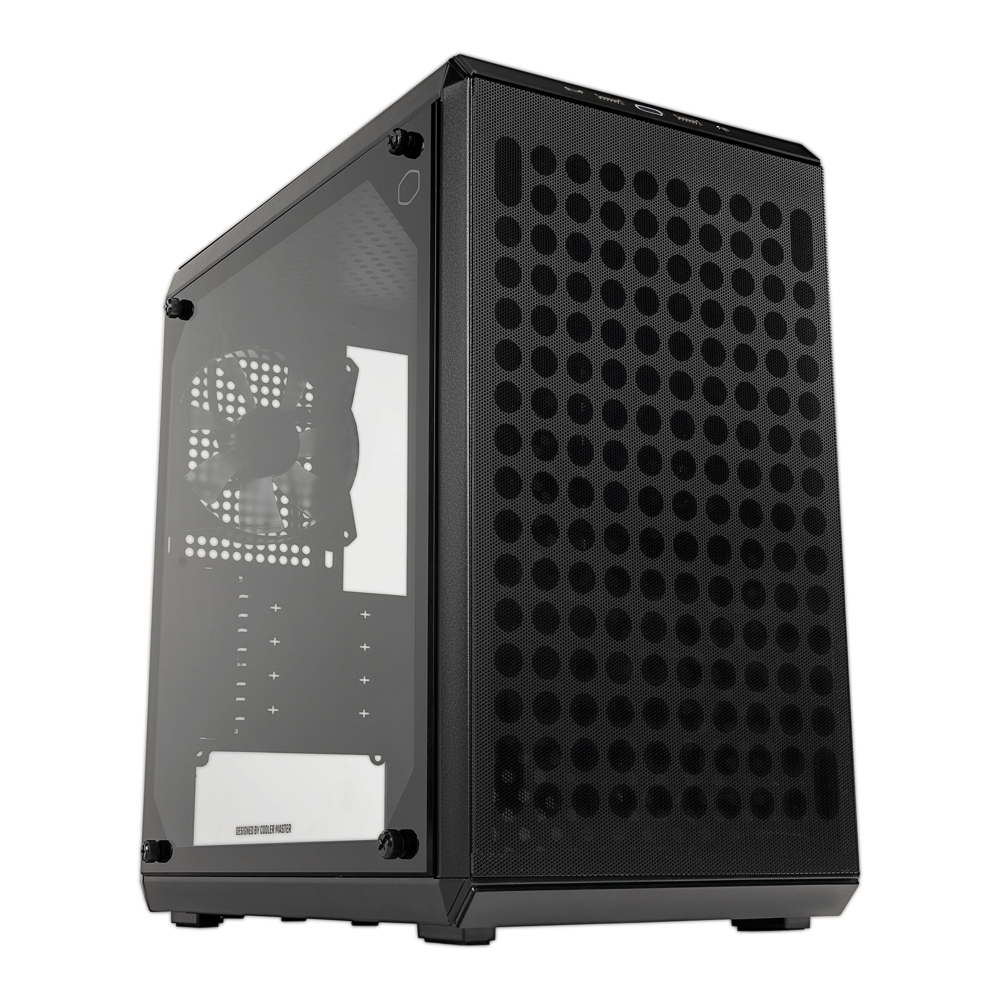 Cooler Master Q300L V2 Micro-ATX Tower, Magnetic Patterned Dust