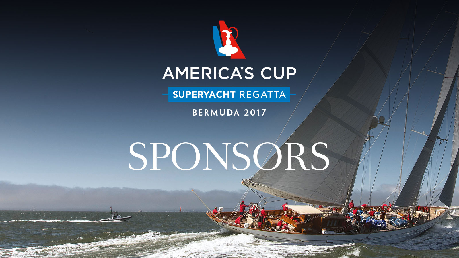 The sponsors of the America's Cup Superyacht Regatta