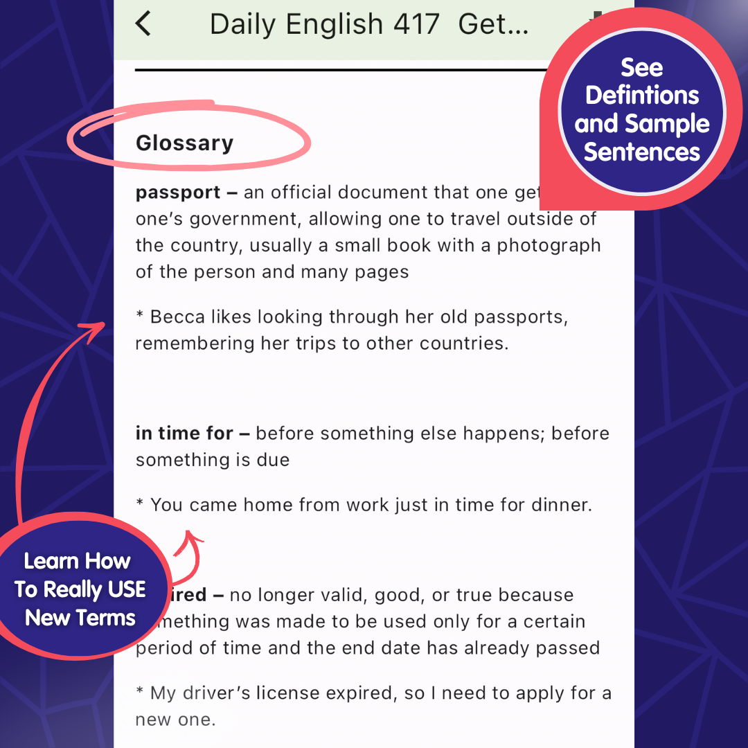 Glossary