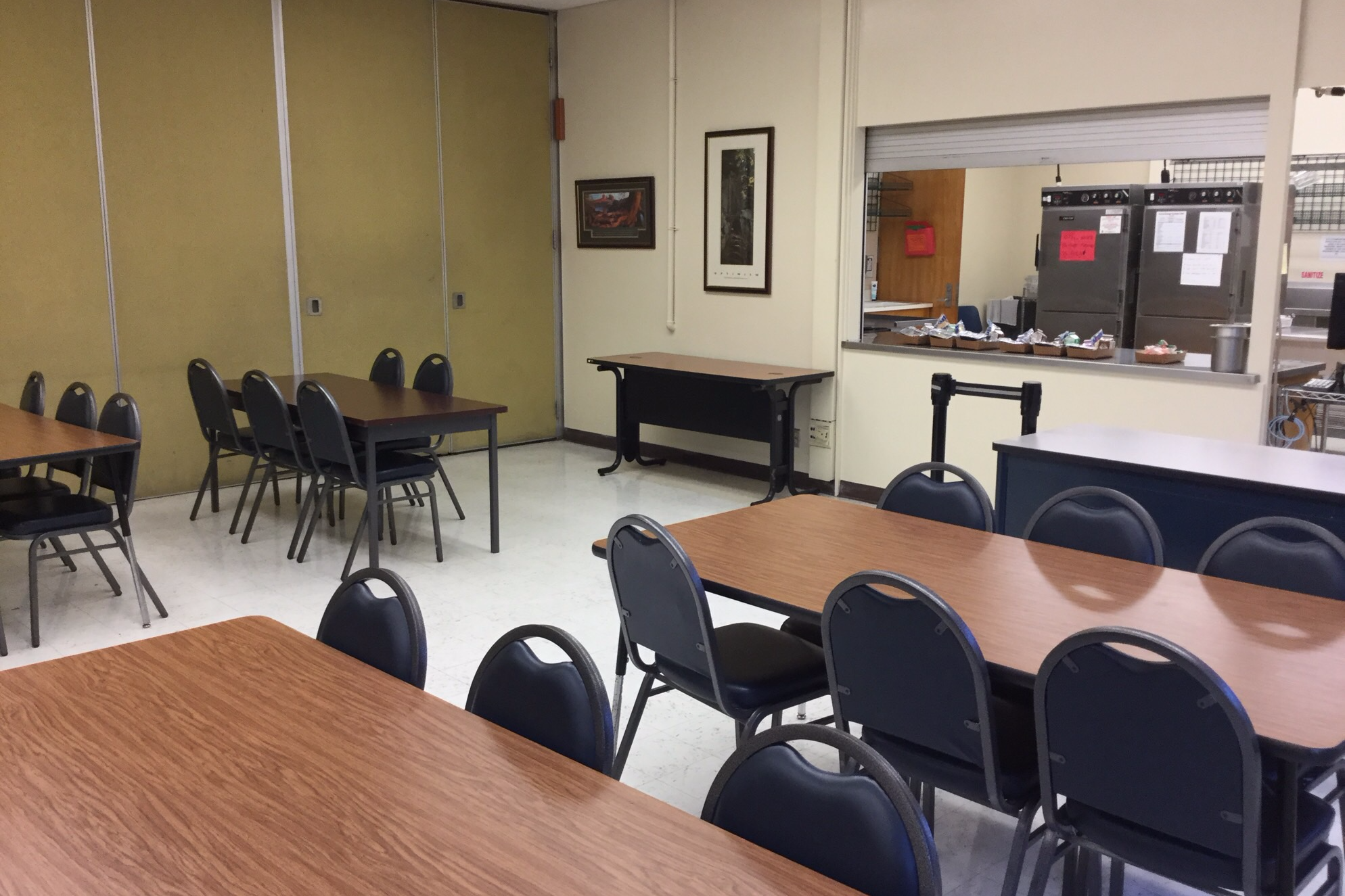 Cafeteria Dining Room