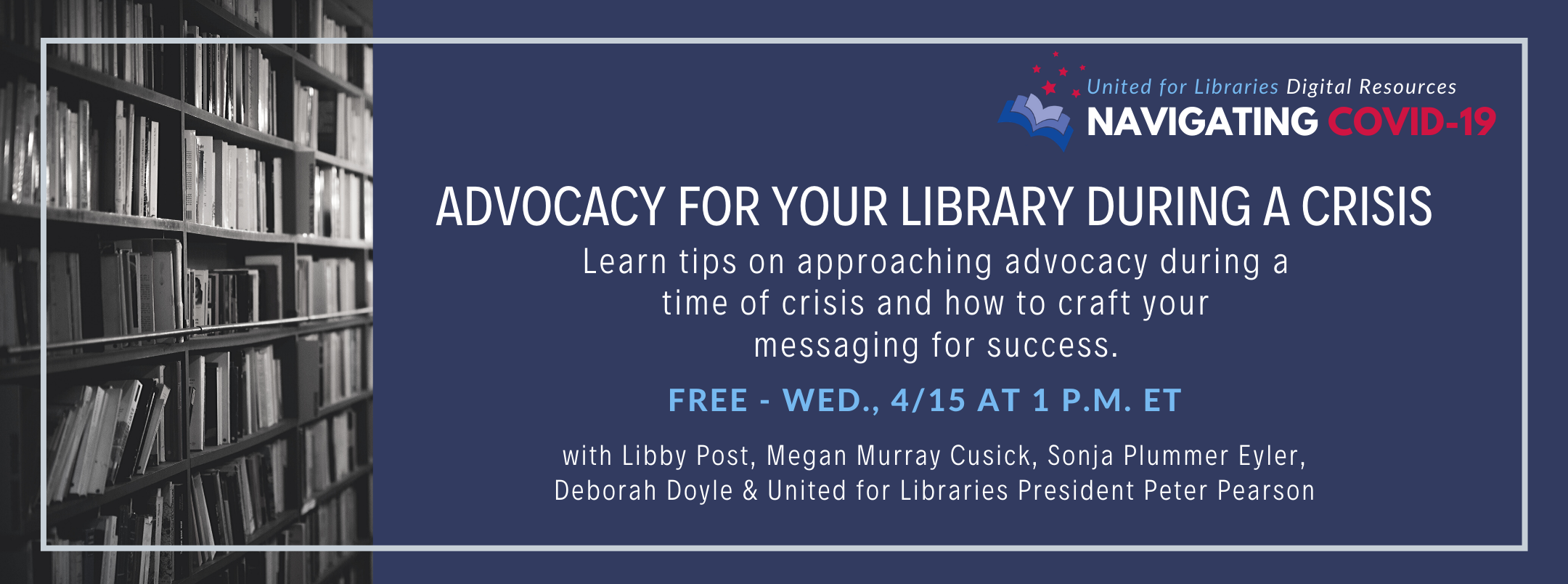 Advocacy for Your Library During a Crisis