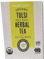 Organic Tulsi Holy Basil Herbal Tea from Trader Joe's