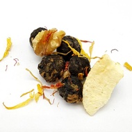 Walnut Cake with Apricot Preserves from A Quarter to Tea