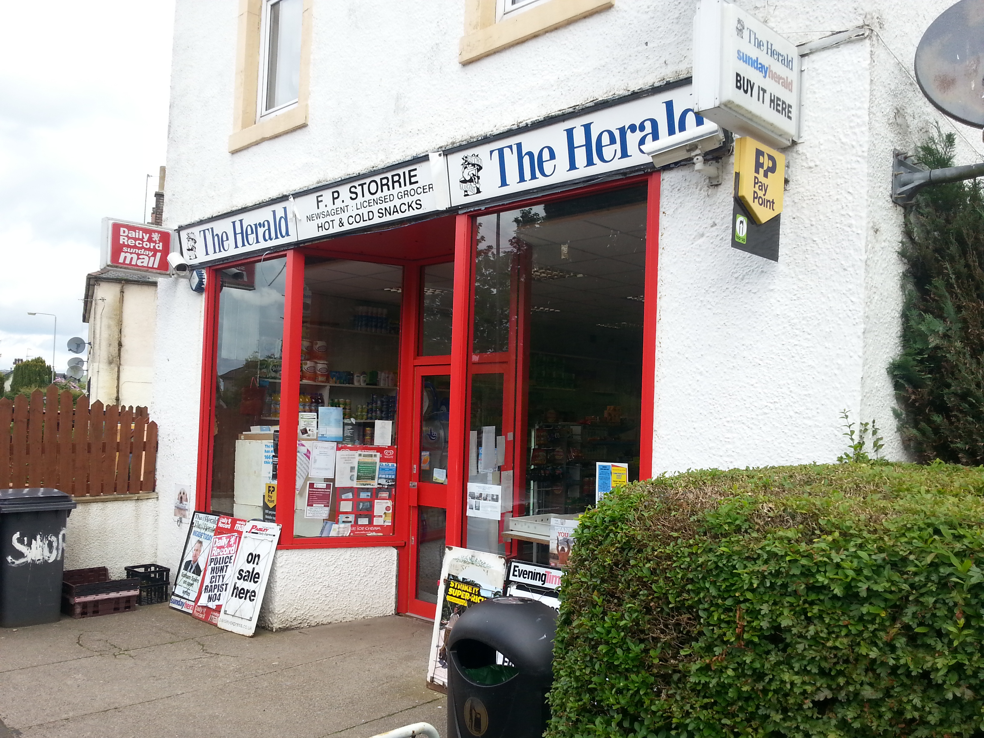 Property For Sale Freehold F.P. Storrie (Howwood General Store) FOR