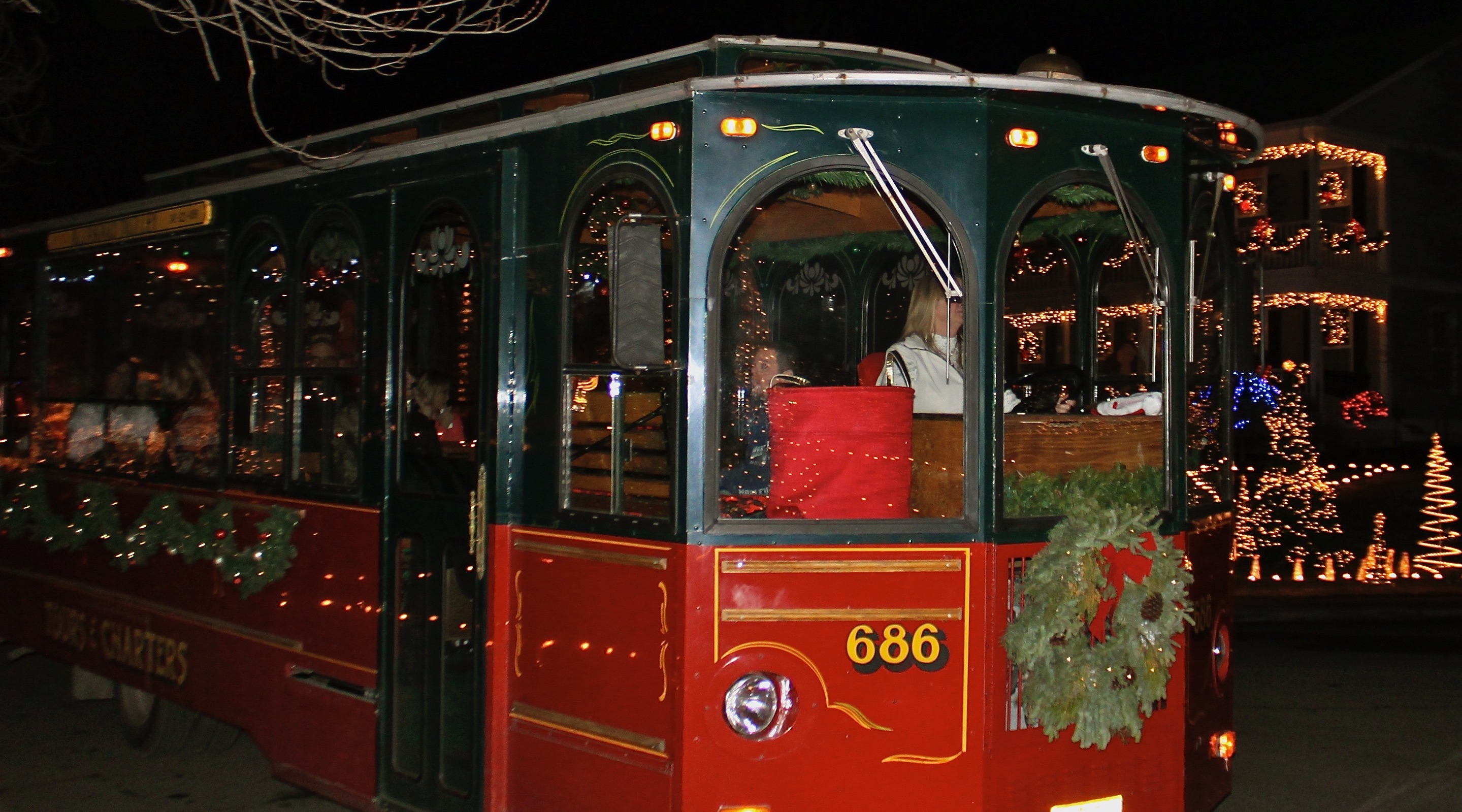 illumination trolley tour